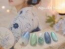 【花火ネイル】