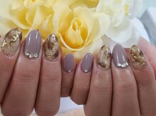 ダブルネイル(Double Nail)/[前窪]ニュアンスネイル★