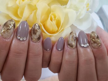 ダブルネイル(Double Nail)/[前窪]ニュアンスネイル★