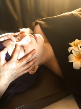 ラバンサラ(Ravan Sara)の写真/【アロマリンパ&眼精疲労&アロマヘッドスパ90分】頭のコリをほぐして疲れた脳をリラックス★睡眠の質もUP♪