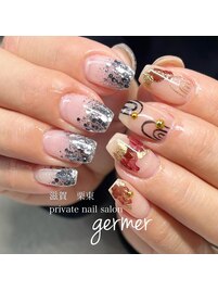 左右でちぐはぐ★ニュアンス♪