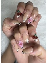 フラワーズネイル(flowers nail)/ギャルネイル