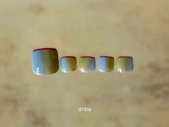 アンバ(anba)/【フット】デザインネイル