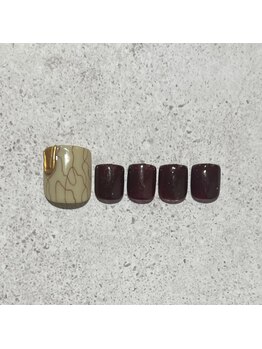 ファボリ(favori nail×eyelash)/FOOTアートコース(オフ込)