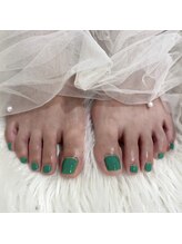 リッカヴァラ(Lycka VALLA)/フットネイル/ビビット/グリーン