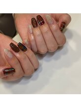 ヴィーナ フジグラン東広島店(Vina)/ハンドジェルネイル♪チェック柄