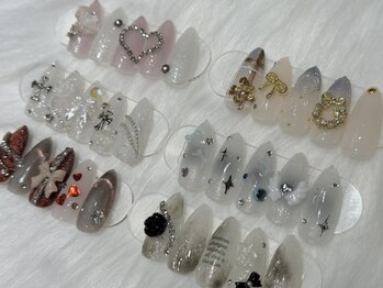 エクラ(e'clat.)の写真/「定額ネイルが全部可愛くてツボ」リピーター多数★マグネット、ニュアンス系も♪季節に合ったデザインあり