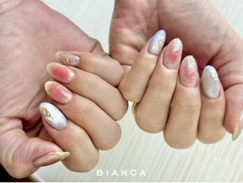 ビアンカ ネイルサロン 大宮店(Bianca)/定額コース☆チークネイル