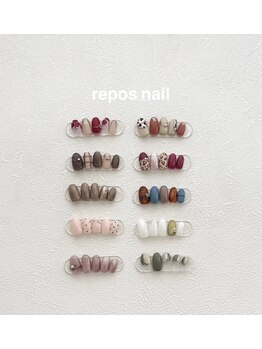 ルポネイル 青葉台(repos nail)の写真/日常のストレスを忘れられるプライベート空間で何度でも通いたくなるお気に入りネイルサロンに♪