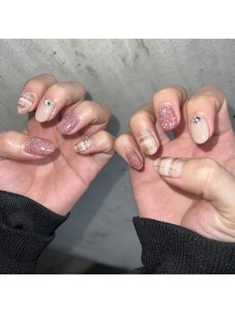 アイピー(I.P)/チェックネイル*4500円