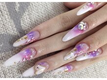 エムアイネイル(MI nail)/スカルプアートつけ放題￥12300