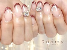 ルーミー(ROOMY)/《パラジェル》ラメフレンチ