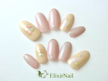 エリクサーネイル 神田(Elixir Nail)/シンプル/クーポン使用