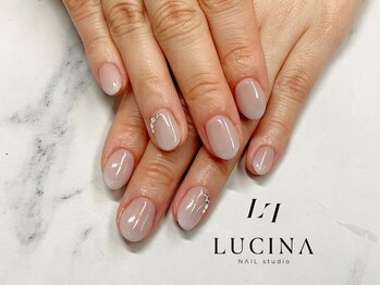 ネイルスタジオ ルキナ(LUCINA)/c-231 ブライダルネイル