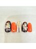 8月定額制キャンペーンネイル￥8800♪