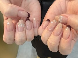 持ち込み画像で大人かわいく