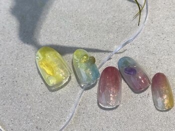 トータル ビューティ ケイハン(KEIHAN)/7、8月ニュアンス定額ネイル