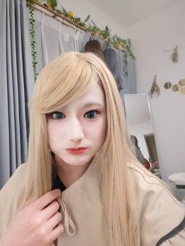 ブルースター(BLUE STAR)/ふんわり可愛い雰囲気女装メイク
