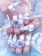 ドール ネイル 旭川店(Doll Nail)の写真/【スカルプ（長さだし）ワンカラーorグラデーション￥9900コース】美フォルムで自分らしいネイルを満喫！
