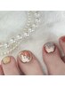 【Foot】痛ネイル1体＋アート2～4本★指名必須¥14000