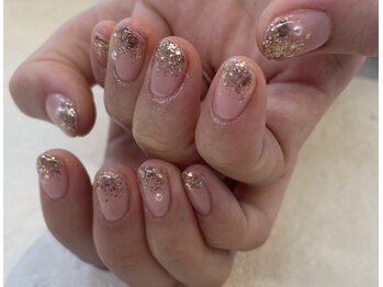 ラメグラデーション