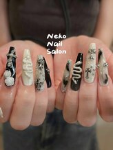 ネコ(Neko)/ロングネイル　個性派ネイル