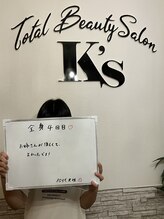 ケイエス(K's)/全身脱毛のお客様★