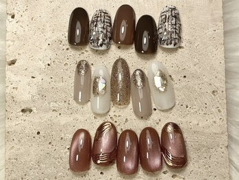 ルミエールサント(lumiere sainte)の写真/上品で季節を意識したデザインが得意☆肌馴染みいいうるつやカラー２００色以上,混ぜてお好みカラーも◎