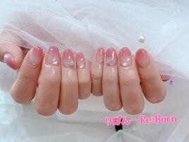 春っぽいマグネットグラデー