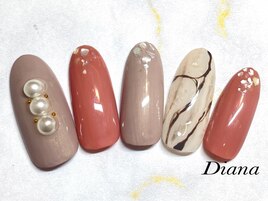 定額ネイル　6,980円　A‐008