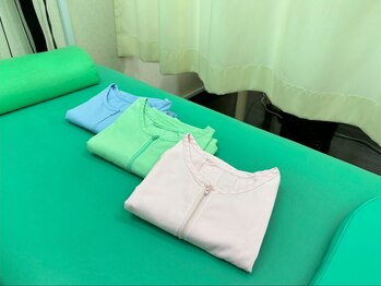 長者町ビオス整骨院/お着替えもご用意しております