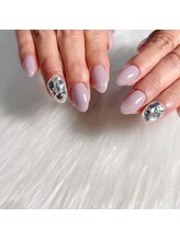 バブラブ/埋め尽くしネイル