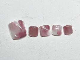 ピンク×ニュアンスデザイン