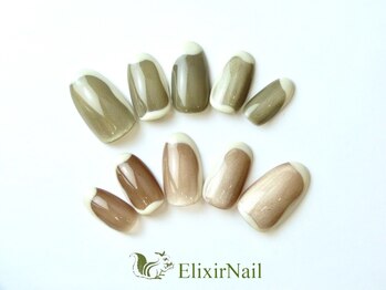 エリクサーネイル 神田(Elixir Nail)/シンプル/クーポン使用
