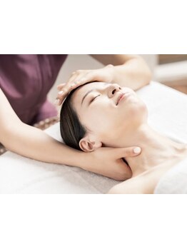 ヘッドスパで癒されたい