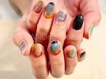 アンドネイル ビューティー(AND nail,beauty)/夏ネイル/ニュアンス/藤沢