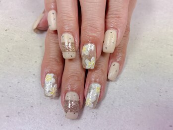 ネイル ビューティーマジック 葛西本店/プルメリアネイル