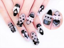 ネイルコレクション ピンク(Nail Collection Pink)/スカルプ☆3Dシロップ：リボン