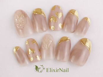 エリクサーネイル 長堀橋(Elixir Nail)/定額bカジュアル/ クーポン使用