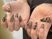 【ネイル専門】#AIR NAIL【3/5 NEW OPEN（予定）】/迷彩柄ネイル