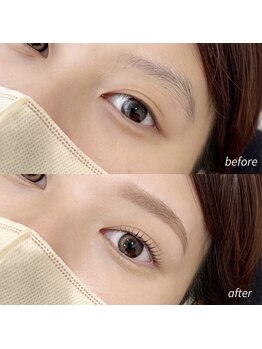 ミル(Milou.)の写真/眉とまつ毛、まとめて整えるからこそ叶う“納得感”初めての不安に寄り添いながら、丁寧に施術いたします。