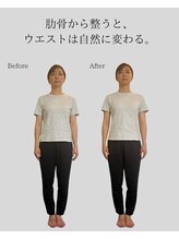 リ バース 立川(RE:birth)/くびれ変化　BeforeAfter