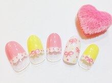 ネイルコレクション ピンク(Nail Collection Pink)/ジェル放題★りぼん・フレンチ