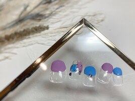 しとしと雨のしずくネイル！！