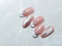 アバネイル アクア 千種店(AVANAIL AQUA)/【ニュアンスフレンチネイル】