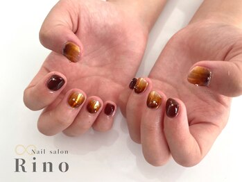 リノ 浦添店(Rino)/クリアベース×ブラウン×海