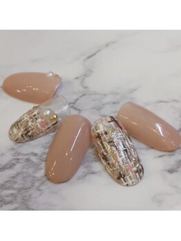 ウェリネイルサロン(WelinailSalon)/５本コースのハンドネイル4980円