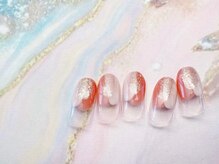 フルールソンネイル(fleur son nail)/5月定額シンプルアート