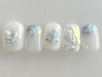 アイネイルズ 池袋店(I-nails)/ホログラムオーロラ