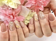 ディーネイル 京橋(D-nail)/立和名/トレンド！透け感nail☆